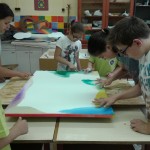 Gyereknapi ujjal festés a Liszt Iskolában