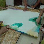 Gyereknapi ujjal festés a Liszt Iskolában